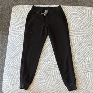 Figs Technical Collection Black Joggers